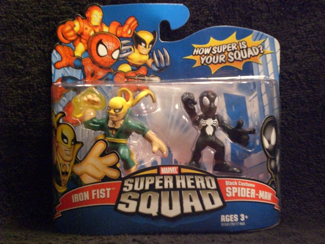 Marvel Super Hero Squad IRON FIST Danny Rand Yellow Hero for Hire from Wave 14 