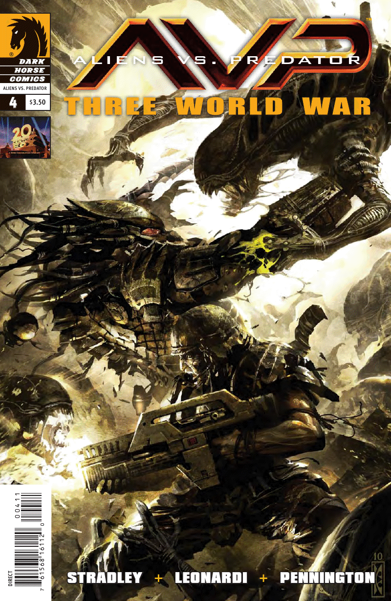 Dark Horse Reviews: Aliens vs Predator: Three World War #4 – ComicAttack.net