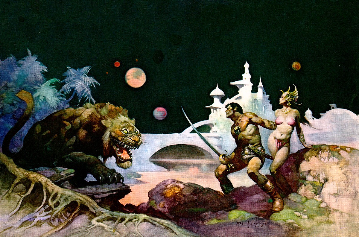 From Friendly Ghosts To Gamma Rays Remembering Frazetta