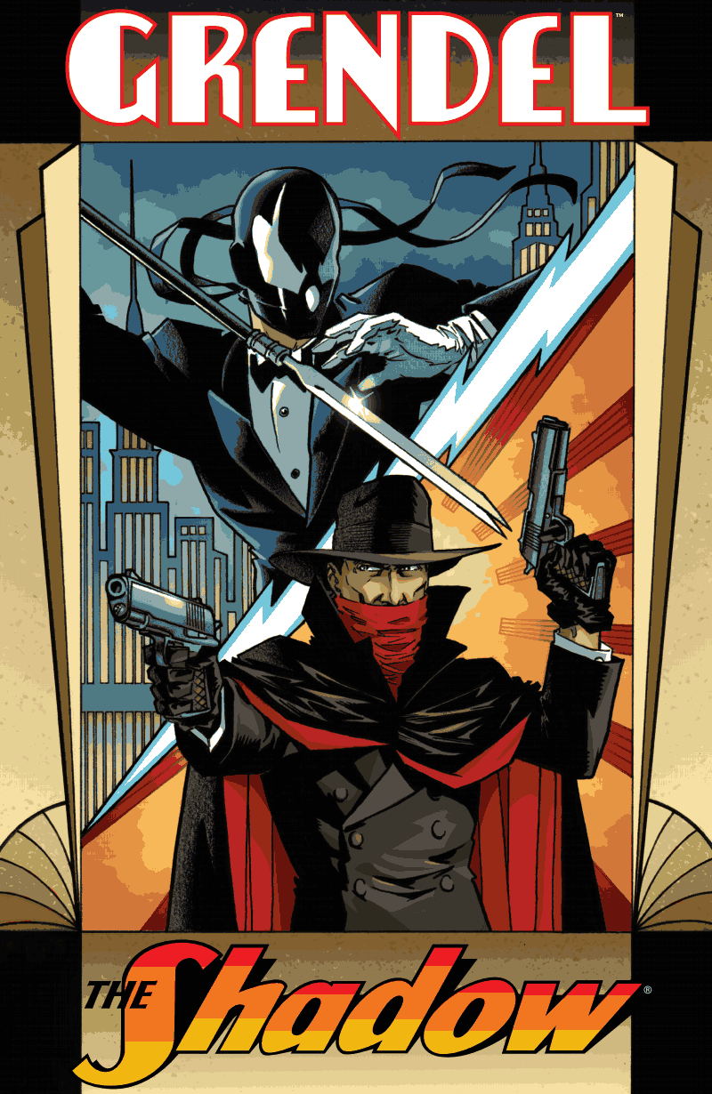 Dark Horse Comics & Dynamite Entertainment Announce The Shadow vs. Grendel at NYCC!