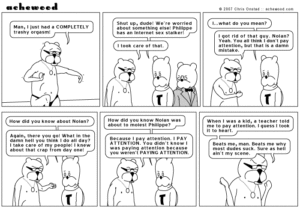 Achewood Pay Attention