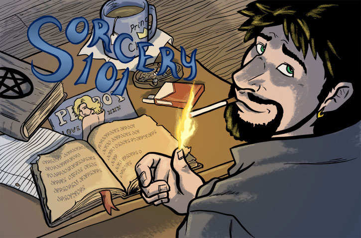 Webcomic of the Month! April: Sorcery 101