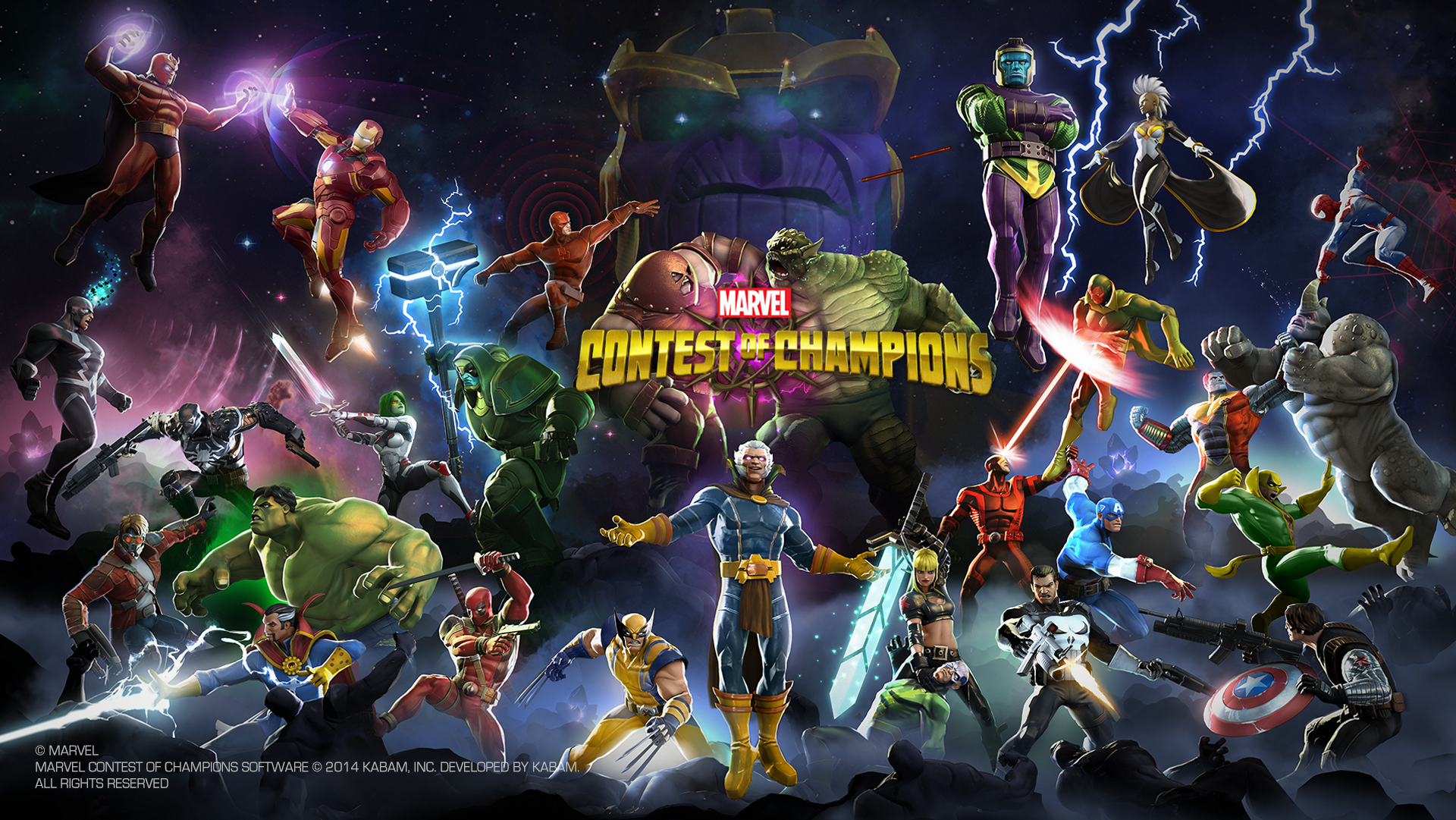 The Comics Console: NYCC 2014 Preview of Marvel Contest of Champions
