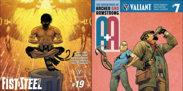 Valiant Reviews: A & A: Archer & Armstrong #7 and Ninjak #19