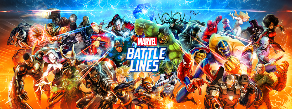 The Comics Console: Marvel Battle Lines