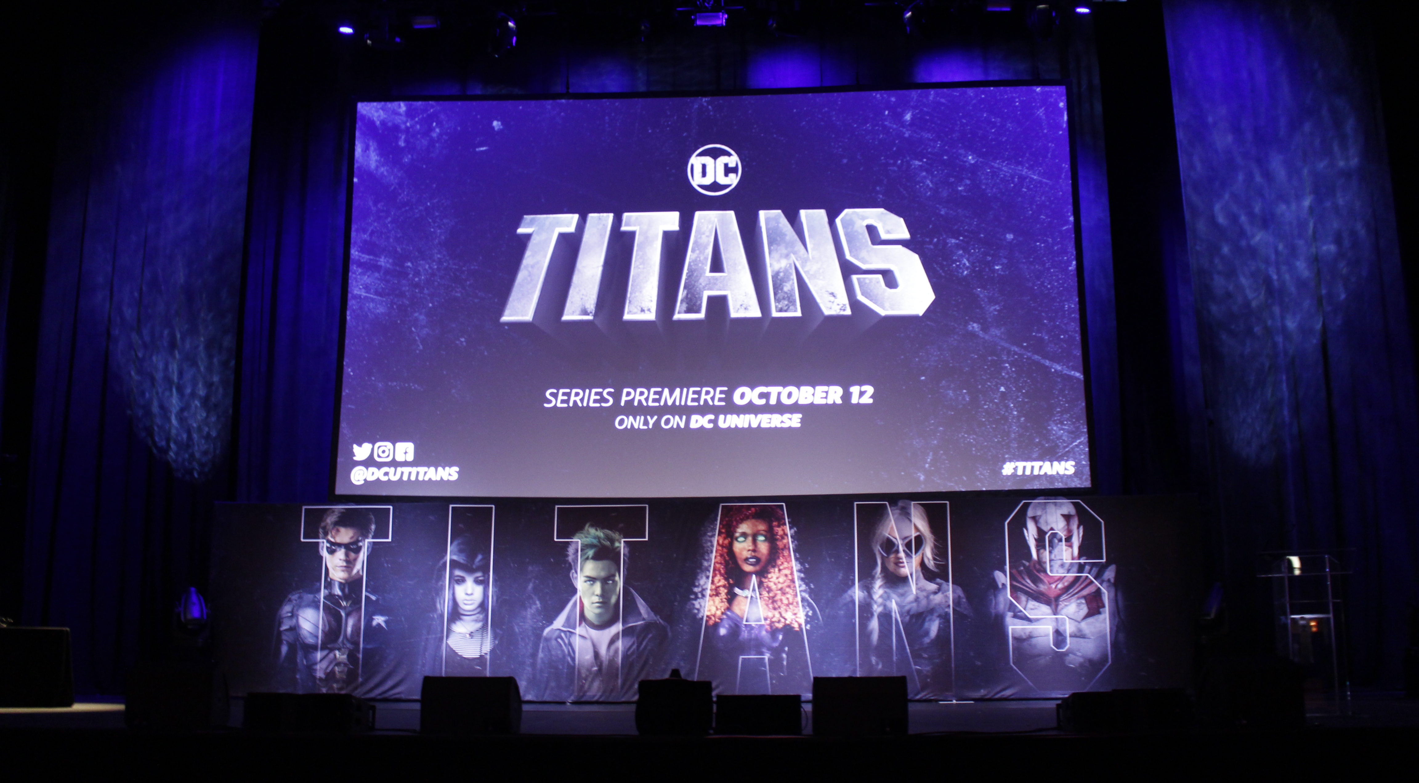 NYCC Kickoff with DC Universe Titans Premiere Event