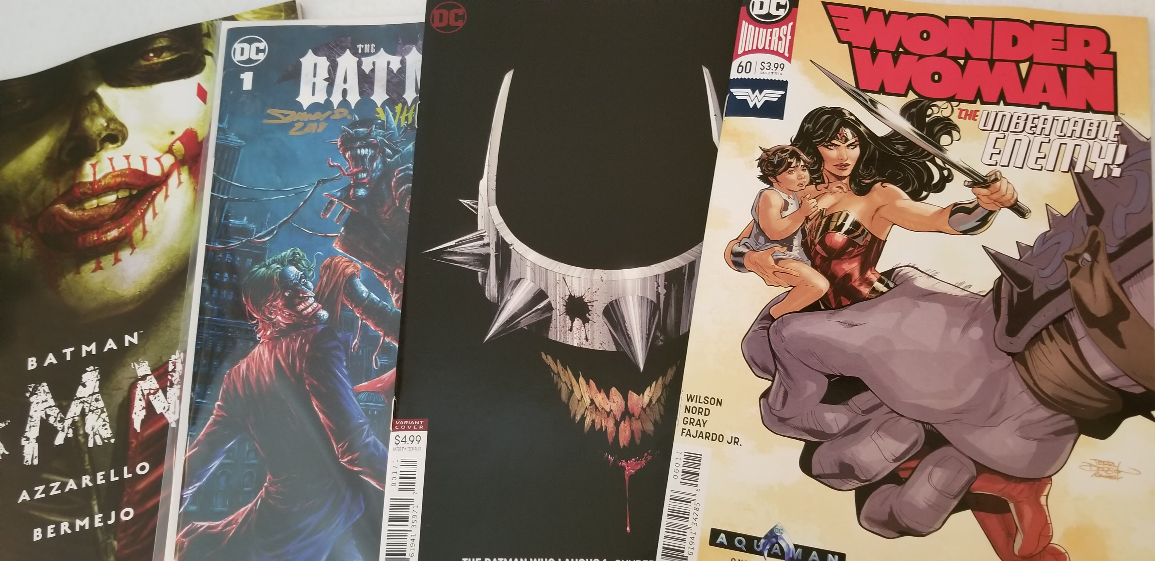 End of the 2018 Year Comic Book Pickups