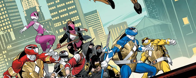 Ninja Rangers & Turtle Rangers In Upcoming ‘Mighty Morphin Power Rangers/Teenage Mutant Ninja Turtles’ #4!