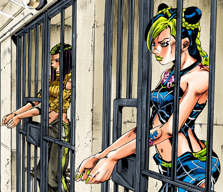 Jolyne’s mother would be sure to give her a... 